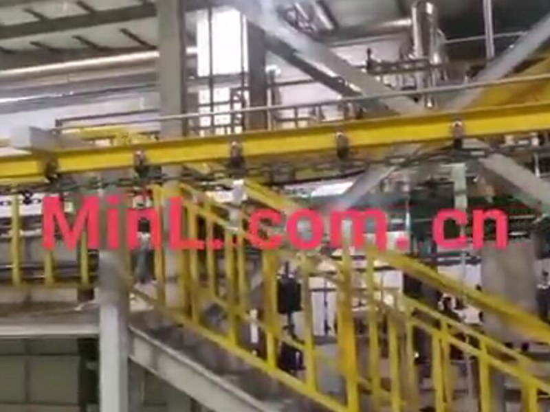 熱烈祝賀某公司柔性鏈電泳生產(chǎn)線項目正式投產(chǎn)